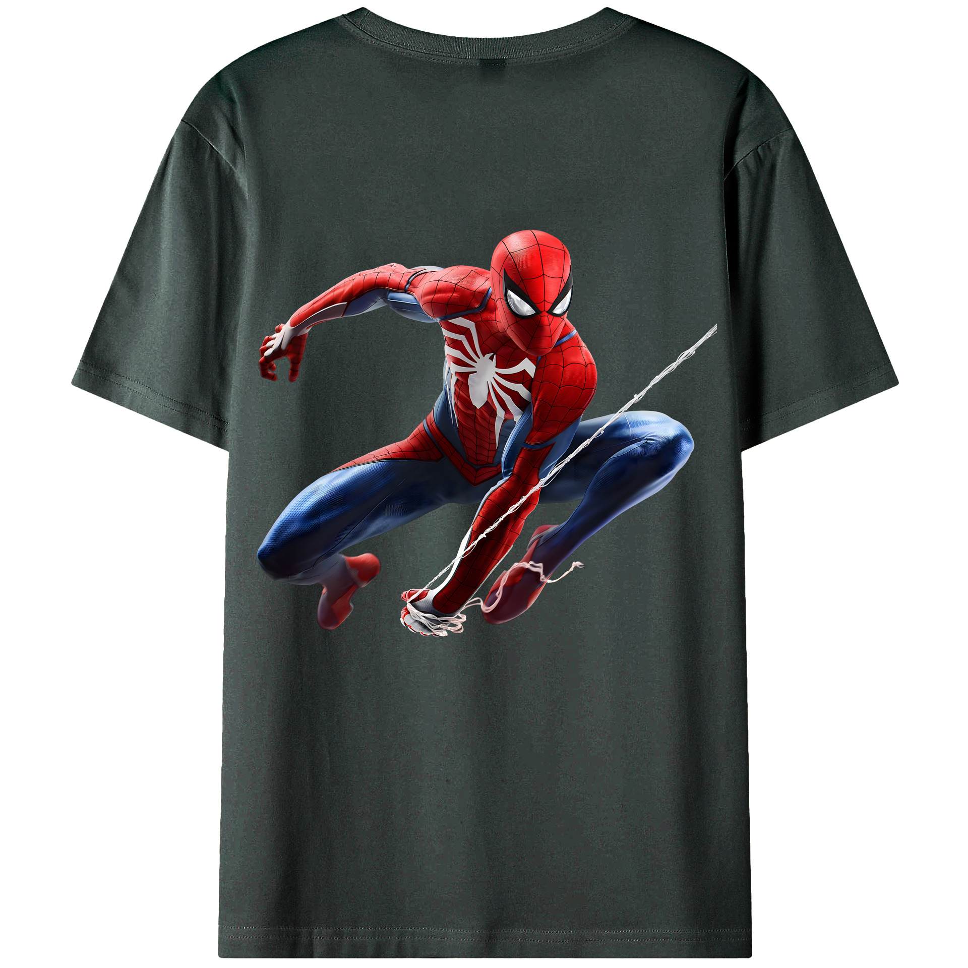 （画像用） アベンジャーズ The Avengers 綿100％ メンズ半袖Tシャツ（バックプリント） 通気性